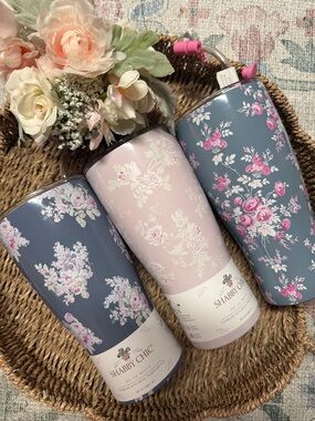 Shabby Chic 30oz Mott Tumbler With Dual Function Lid - NWT - YOU PICK